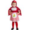 Boland - Costume da Cappuccetto Rosso per bambini, 3-4 anni | Mantello con cappuccio, abito con grembiule, costume per bambini, Carnevale e feste a tema, fiabe