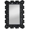 Spiegelprofi, Specchio da Parete con Cornice, Nero (Schwarz)