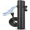 ITIY Filtro Interno per acquari da 300-500L, Filtro per acquari Regolabile da 25W 1800L/H con Doppia Uscita dell'Acqua e aerazione