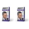 Just For Men Touch of Grey, Tinta Capelli Uomo, Colore Nero, Trattamento Colorante Graduale per Capelli Grigi, per un Look Brizzolato Naturale, Con Pettine Applicatore - T55 (Confezione da 2)