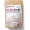 foodboost Creatina Monoidrato Pura in Polvere 1 kg, 330 Dosi | Monoidrato pura, Senza additivi, Con dosatore, 3 g al giorno, Senza glutine e lattosio