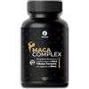 Zolutive Maca Peruviana Nera Forte e Tribulus Terrestris Alto Dosaggio con Arginina - 120 Capsule Complex Originale - Pillole per Resistenza Uomo