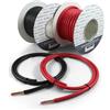 Autowiring Automotive Hi-Flex 110 Amp 16 mm² cavo/filo PVC per batteria/avviatore/inverter/saldatura (nero, 2 metri)