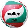 Molten Top V5M5000-DE - Pallina da gioco, colore: Bianco/Verde/Rosso 5