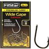 PRO FILSTAR Set di 10 Ami da Pesca Wide Gape N8 - Set Pesca Carpa - Ami Carpfishing - Ganci alla Pesce - Kit Pesca Lago - Pesca Accessori alla Boilies - Method Feeder Fishing Hook - Articoli da Pesca