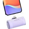 Kuulaa Mini Power Bank per iPhone, 4500mAh 12W PD Caricabatterie Portatile Ultra Compatto Powerbank Batteria Esterna Compatibile con iPhone 14/14 Pro Max/13 Pro/13/12/11/XR/XS/8/7/6s Ecc