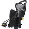 b bellelli Mr Fox - Seggiolino Bici Posteriore - Attacco Relax B-Fix: Si reclina Fino a 15° - Si Fissa al Telaio - dai 9 Mesi ai 8 Anni - Max 15 kg - Colore Black Versione Luxury