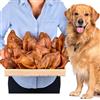 Lovely DOG Orecchie di maiale per cani 20 pezzi (800g) | Snack naturali di orecchie di maiale intere essiccate | 100% naturali | Masticazione duratura | Senza cereali | Ideali per cani piccoli e grandi