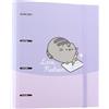 Grupo Erik: Raccoglitore A4 Pusheen Moments, Raccoglitore a 4 anelli con elastico e copertina rigida in cartone, 32 x 27,5 cm, Cartella Portadocumenti A4, Pusheen Gadget