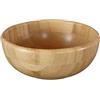 pandoo Ciotole in bambù | Set di ciotole per frutta, insalatiera, stoviglie in bambù, cestino per frutta, ciotola decorativa | (Ø 20 cm)