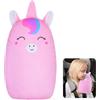 Unicorn Castle Imbottitura per cintura per bambini, protezione per le spalle, cintura di sicurezza, per un maggiore comfort durante il viaggio, rosa