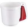Westmark Setaccio per farina e zucchero, Con manico, Plastica, Bianco/Rosso, 32142270