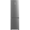 Midea Frigorifero Combi No Frost | 59,5 cm di larghezza x 201 cm di altezza | Inox | Frigorifero combinato libero installazione 247 L + 83 L congelatore - Frigorifero a basso consumo con congelatore