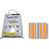 Linea Garden Friend Tessuto ricambio completo per tenda barra quadra 200x300 riga gialla