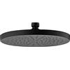 Paini Soffione tondo da diametro 200mm in finitura nero opaco