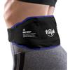 Hilph Cuscinetti refrigeranti per cintura di raffreddamento per schiena, cintura di raffreddamento, cuscino freddo e termico, per lesioni alla schiena, sciatica, spalle, addome, nero
