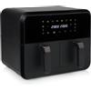 Princess Friggitrice ad aria calda Princess 01.182068.01.001 Doppia 8l 2400W Nero [01.182068.01.001]