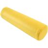 Waigg Kii Cuscino cilindrico lungo per letto, impermeabile, cilindrico, per divano e letto, per supporto collo/lombare (15 x 40 cm, giallo)