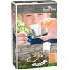 HABA 305428 - Terra Kids magnetismo per Bambini, Set Magnetico con magneti e trucioli di Metallo in Bicchiere di plastica, per semplici esperimenti fisici, Medio