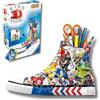 Ravensburger - Puzzle 3d Portapenne Sneaker Sonic | Puzzle 3d Bambini A Partire Dagli 8 Anni | Modellismo Da Costruire Bambini Di 108 Pezzi | Regalo Bambino 8 Anni E Più