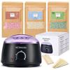 NEOMANN Waxer II Scaldacera Professionale per Cera Brasiliana - Macchina Trattamento al Teflon per Cera con Perline da 300 g, 20 Bastoncini e Altro - Kit Ceretta Brasiliana, Set Ceretta