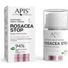Apis Natural Cosmetics Apis ROSACEA-STOP Crema viso lenitiva - 50 ml - con estratti vegetali, 94% di ingredienti naturali, per pelle sensibile