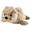 Warmies- Plush Toys Peluche da microonde, Tinta Unita, Colore Grigio, Mini, 15026