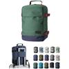 BambiniWelt by Rafael K. Zaino per Ryanair Eurowings 40 x 20 x 25 cm, 40 x 30 x 20 cm, zaino da viaggio per cabina Weekender, verde-blu, 40x20x25 cm 20L, Rucksack