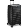 RONCATO B-FLYING TRUNK baule trolley grande - 4 ruote, altezza 78 cm, sistema di chiusura TSA, NERO
