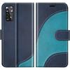 BoxTii Cover per Xiaomi Redmi Note 11 4G / Redmi Note 11S 4G, Custodia in PU Pelle Portafoglio per Xiaomi Redmi Note 11 4G / Redmi Note 11S 4G, Magnetica Cover a Libro con Slot per Schede, Blu
