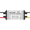 Greluma 1 pezzo convertitore di tensione step down DC 12V 24V a 5V 5A(ingressi 8-40V),riduttore di tensione del modulo regolatore di potenza da 25W per auto sistema solare della barca del camion