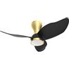 reiga 91CM Ventilatore da Soffitto con Led Lampada e Telecomando Nero, Lampadario con Ventaglio Piccolo per Camera da Letto