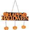 Inception Pro infinite Decorazione Happy Halloween - Appendere - Scritta - Casa - Porta - Interni - Esterni - Arancione - Zucca - Festa - Nero - Idea regalo originale