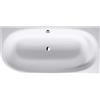 Duravit Cape Cod vasca da bagno ad angolo, con pannello laterale, 700363000000000, Cape Cod bianco opaco [Vasche da Bagno > Vasche da Bagno ad Angolo]