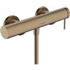 hansgrohe Tecturis S rubinetto doccia esterno con miscelatore, 73622140, Tecturis S bronzo spazzolato [Rubinetteria Bagno > Rubinetteria Doccia]