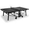 JOOLA Falcon - Tavolo da ping pong professionale, per interni, in MDF, 22 mm, pieghevole, di qualità torneo con rete, regolabile in altezza, nero, 274 x 152 x 76 cm