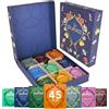 Pukka Tisane, Selection Box, Set Regalo Tisane e Infusi, 9 Gusti, Deliziose Erbe Biologiche, Ingredienti Naturali, Perfetto come Idea Regalo, con Biglietto Personalizzabile, 45 Filtri