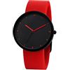 Comtex Orologi donna da Polso Sportivo con Cinturino in Silicone Rosso