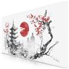 TITANWOLF Tappetino per Mouse XXL 900 x 400 - Office Mousepad - Controllo preciso del Mouse migliora la velocità e la precisione - Tenuta Stabile - Lavabile - Sottomano per Ufficio e casa