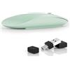 Uiosmuph G11 Mouse Wireless Ricaricabile, Mouse Senza Fili Silenzioso, 2,4 GHz con Ricevitore di Tipo C e USB per Laptop/PC/Mac/Chromebook,green