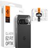 Spigen Glas.tR EZ Fit Optik Protezione Fotocamera compatibile con Google Pixel 9 Pro, 2 Pezzi, Cristallino, Installazione Facile, Resistente ai Graffi, Durezza 9H Pellicola prottetiva