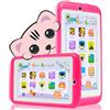 YESTEL Tablet per Bambini, Tablet Android Kids HD con WiFi, Controllo Parental/1,5 GHz/16GB Espandibile fino a 1TB, Tablet da 7 Pollici con Custodia Anti-Caduta, Rosa