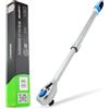 HASKYY Chiave a cricchetto telescopica a cricchetto 1/2, cricchetto reversibile, 61-75 cm, allungabile (1/2, 610-750 mm