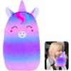 Unicorn Castle Imbottitura per cintura per bambini, protezione per le spalle, cintura di sicurezza, per un maggiore comfort durante il viaggio, rosa viola
