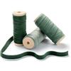 CHUQING Nastro Regalo Nero, 38 mm x 22,8 m Nastro Fiocco, Chiffon, Nastri Festival per Confezioni Regalo, Matrimonio, Nastro Decorativo Bouquet