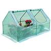 Yorbay Serra da Giardino a Tunnel Mini Serra per Orto, per Giardino Balcone, PE,con 2 Porte, Verde, 120x60x60 cm
