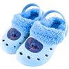 Disney Frozen Disney Stitch Zoccoli Ragazze, Pantofole Zoccoli Pelle Morbido, Regalo Bambina, Taglia EU 24/25 | Blu