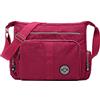 MeCooler Borsa Tracolla Moda Impermeabile Borse a Spalla Casuale Scuola Sacchetto Donna Leggero Borse da Viaggio Borsello Ragazze Borsetta per Sport
