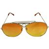 costumebase thecostumebase Las Vegas Paura e Delirante Occhiali da sole con lenti arancioni Occhiali Hunter S. Thompson