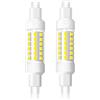 Caldarax Lampadine R7s LED 78mm 8W, Bianco Freddo 6000K Equivalente 70W Lampada R7s Alogena Lineare J78, 830LM, Non Dimmerabile, AC220-240V, Angolo di Fascio di 360°, 2 pezzi
